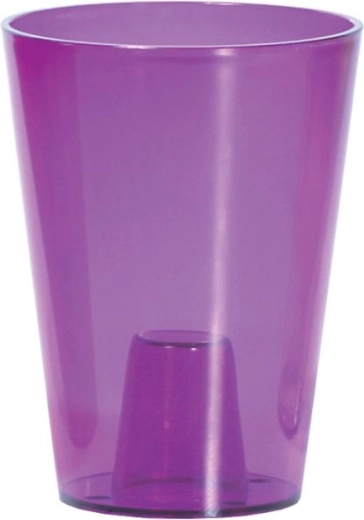 Coubi Orchid posuda za orhideje 13 cm – prozirno ljubičasta