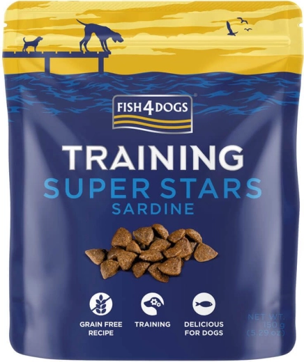 Poslastice za pse sardina Training 150 g od Fish4Dogs