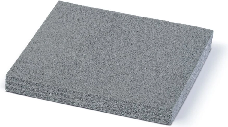 Pjenasti umetak za kofer 30,5 × 28,5 × 3 cm – sivi