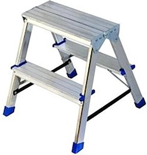 Dvostrane aluminijske stepenice 2 prečke ELKOP