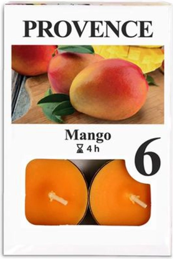 Čajne svijeće Mango, 6 kom