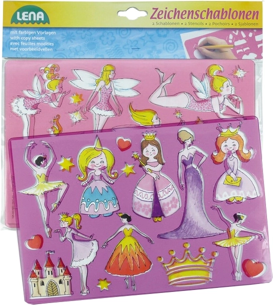 Crtaće šablone princeze i balerine LENA