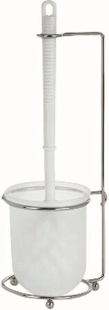 WC četka u stalku od kroma i plastike, 34 cm