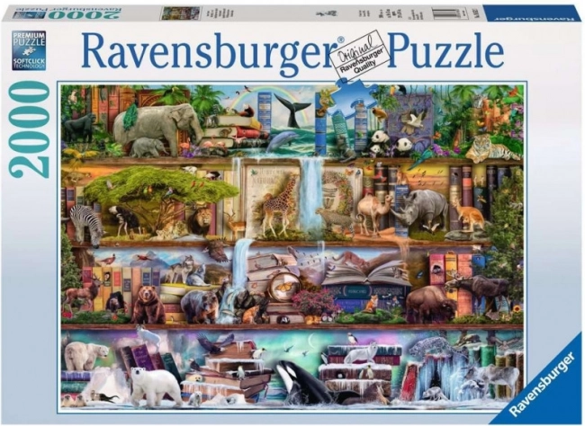 Puzzle Ravensburger Kraljevstvo divljih životinja 2000 dijelova