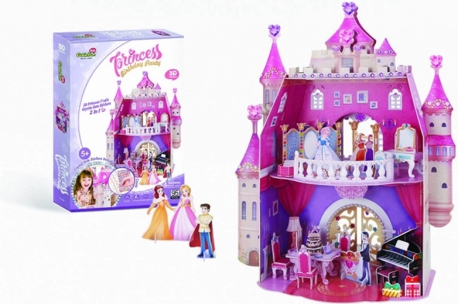 3D slagalica princeza Rođendanska proslava