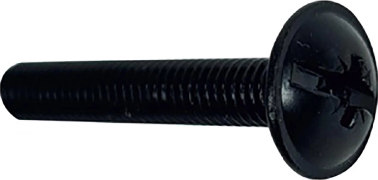 Vijak s okvirnom glavom M5×10 crni – set 15 kom