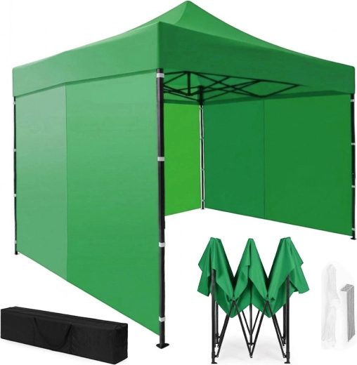 Automatski vrtni party šator 3 × 3 m zeleni MultiGarden