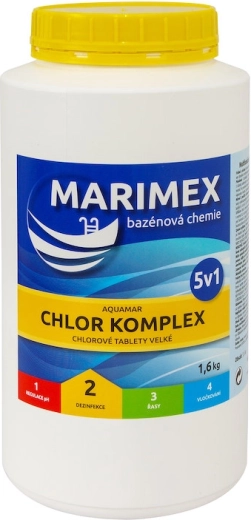 Marimex kompleks 5u1 multifunkcionalne tablete za bazen 1,6 kg