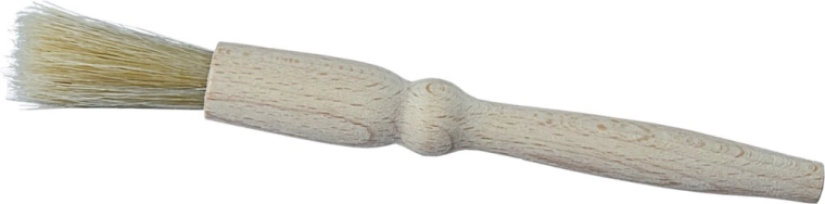 Drvena okrugla kuhinjska četkica za premazivanje 19 cm