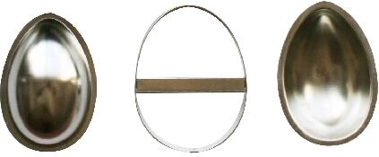 Kalupi za medenjake uskrsna jaja 3D 100 mm – set