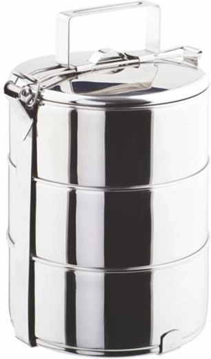 Nerđajući prijenosnik hrane TORO 3 razine 3×800 ml