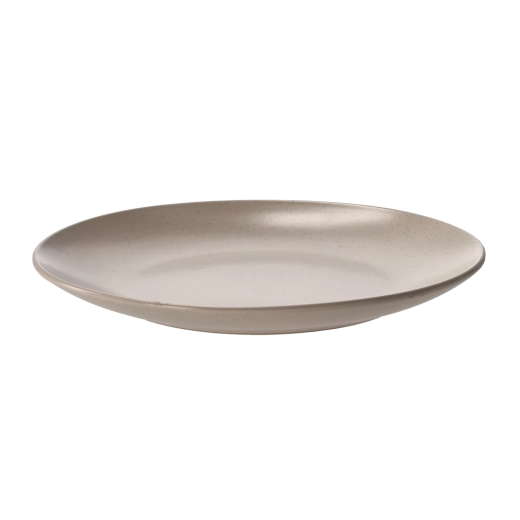 Plitki porculanski tanjur Modern 26,5 cm, krem