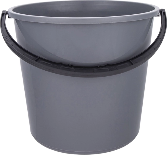 Plastična kanta s plastičnom ručkom 5 l siva