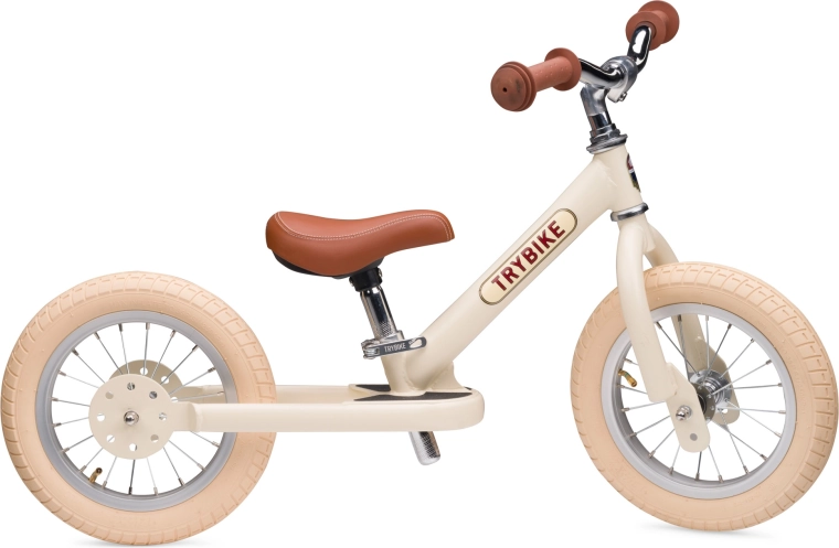 Trybike dječja balans biciklica prvo krem boje