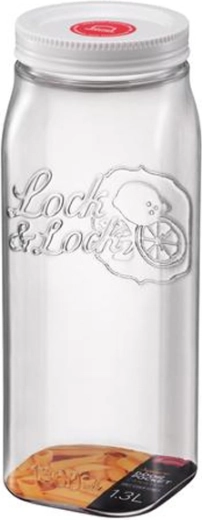 Spremnik za hranu LOCKnLOCK Square 1,3 l s navojnim poklopcem