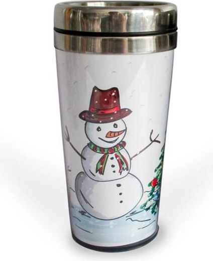 Termo šalica Snjegović 450 ml s protukliznim dnom