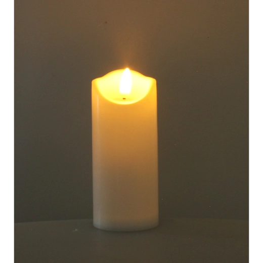 LED svijeća 12,5 cm s efektom plamena, mix boja