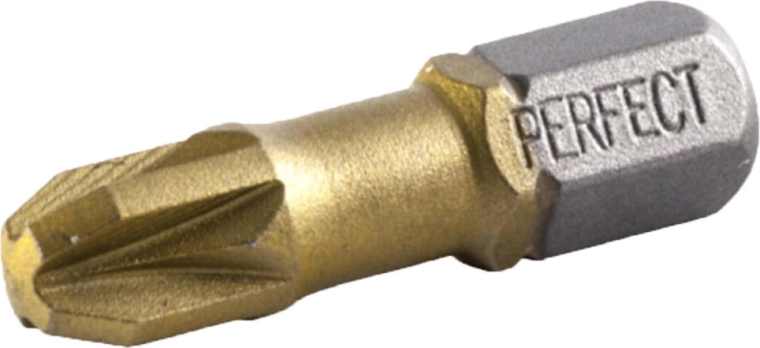 Titanski bit Pozidriv PZ1 25 mm (2 kom) Stalco