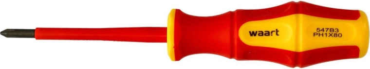 Izolirani križni odvijač PH1 × 80 mm VDE