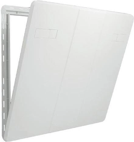 Revizijska vrata 400 × 600 mm plastika bijela