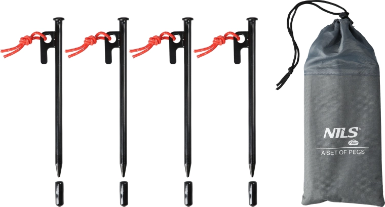 Šatori klinovi s okcem i uzicom NILS Camp