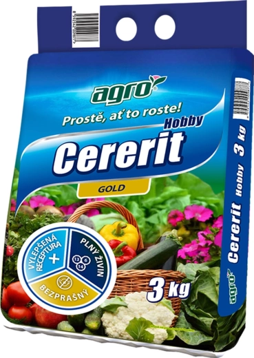 Cererit Hobby Gold bezkloridno gnojivo 3 kg AGRO