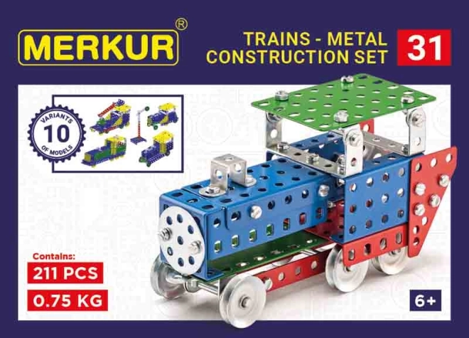 Merkur 031 Željeznički modeli - 211 dijelova