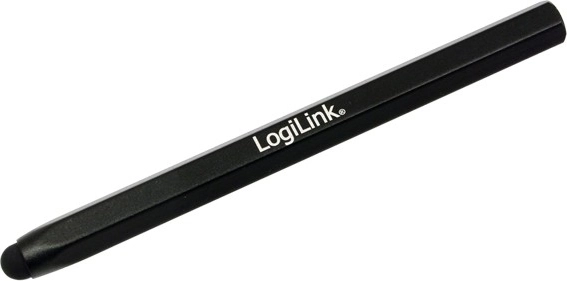 LogiLink stylus s gumenim vrhom za dodirne zaslone, crni