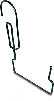 Metalni držač za žardinjere 23 cm crni