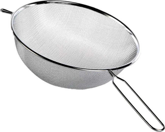 Metalno kuhinjsko sito s drškom 23 cm