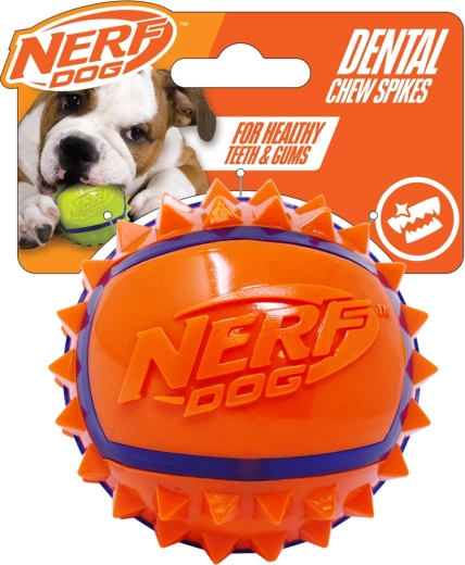 Nerf Dog šiljasti loptica za pse 9 cm