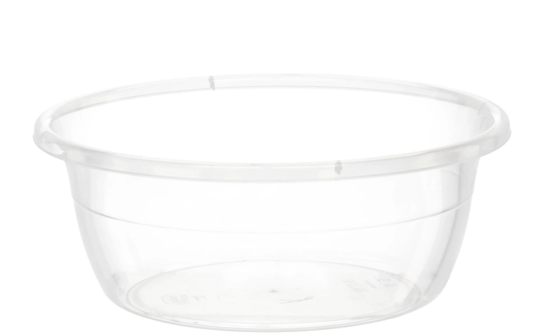 Prozirna okrugla zdjela 7 l od polipropilena