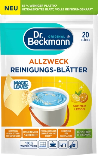 Univerzalne maramice za čišćenje s mirisom Summer Lemon 20 kom