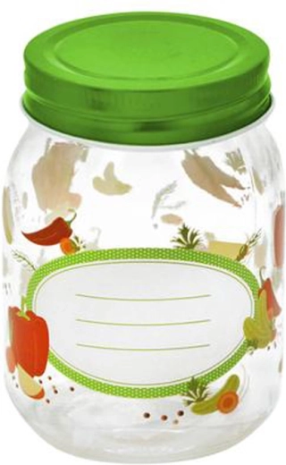 Staklenka za konzerviranje s poklopcem Toro 380 ml
