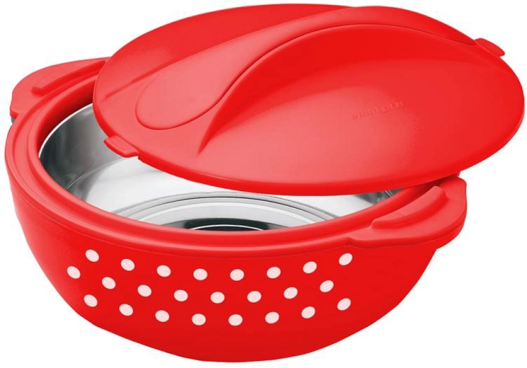 Termoposuda 5 l crvena s bijelim točkicama