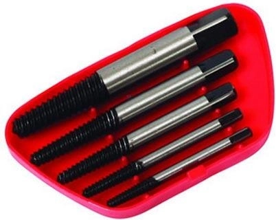 Set izvlakača slomljenih vijaka, 5-dijelni