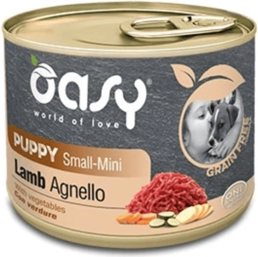 Oasy Grain Free za štence Small/Mini janjetina 200 g