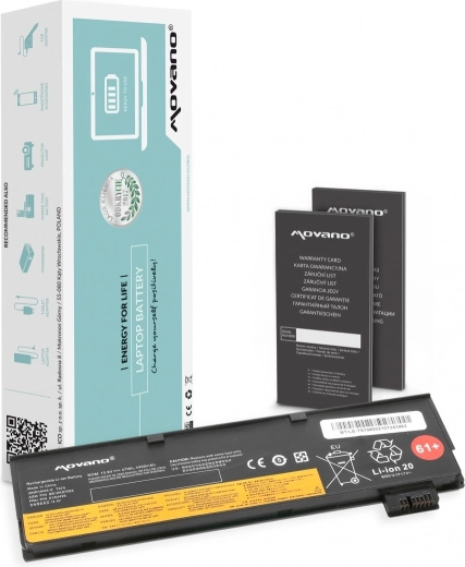 Movano baterija za Lenovo ThinkPad T470 i T570 4400 mAh (47 Wh)