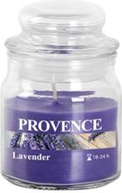 Mirisna svijeća u staklu Provence lavanda 24 sata