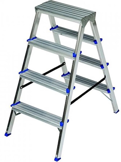 Dvostrane aluminijske stepenice 4 gazišta ELKOP