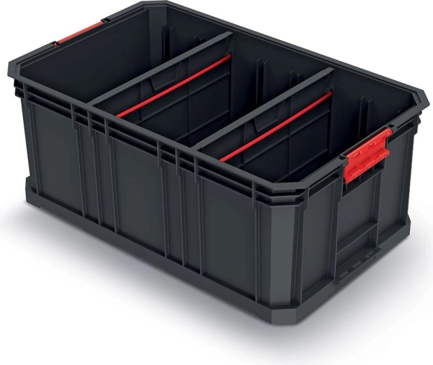 Modularni transportni sanduk s pregradama 520 × 329 × 210 mm
