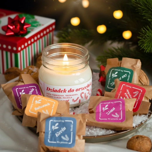 Premium mirisna svijeća - Orašar / Poljski proizvod