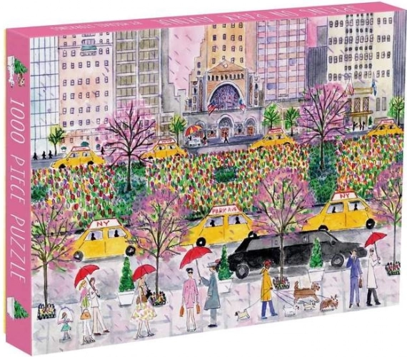 Puzzle Proljeće na Park Avenue 1000 dijelova