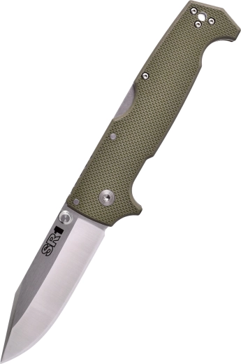 Taktički sklopivi nož Cold Steel SR1, 10,1 cm, zeleni G10