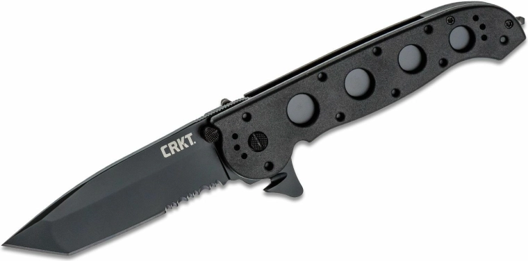 CRKT M16-14ZLEK taktički sklopivi nož Tanto Blackout, 9,5 cm, Zytel