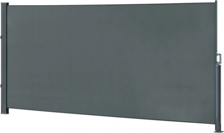 Bočna terasa markiza 350 × 180 cm siva