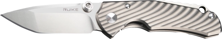 Ruike M671-TZ sklopivi džepni nož 7 cm, titan, siva