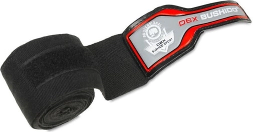 Bokserske bandaže DBX BUSHIDO Pro – crne, 4 m