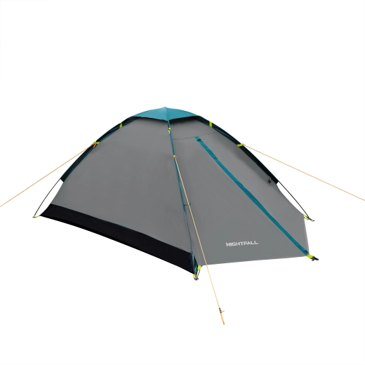 NILS Camp turistički šator Nightfall za 2 osobe sivi/plavi