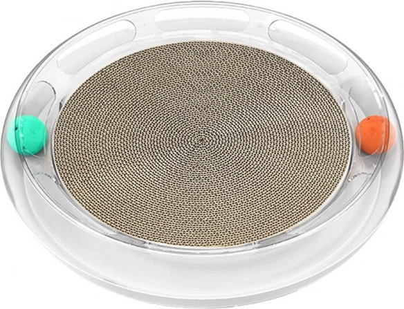 Kružno mačje grebalo PETKIT s lopticama i stazom